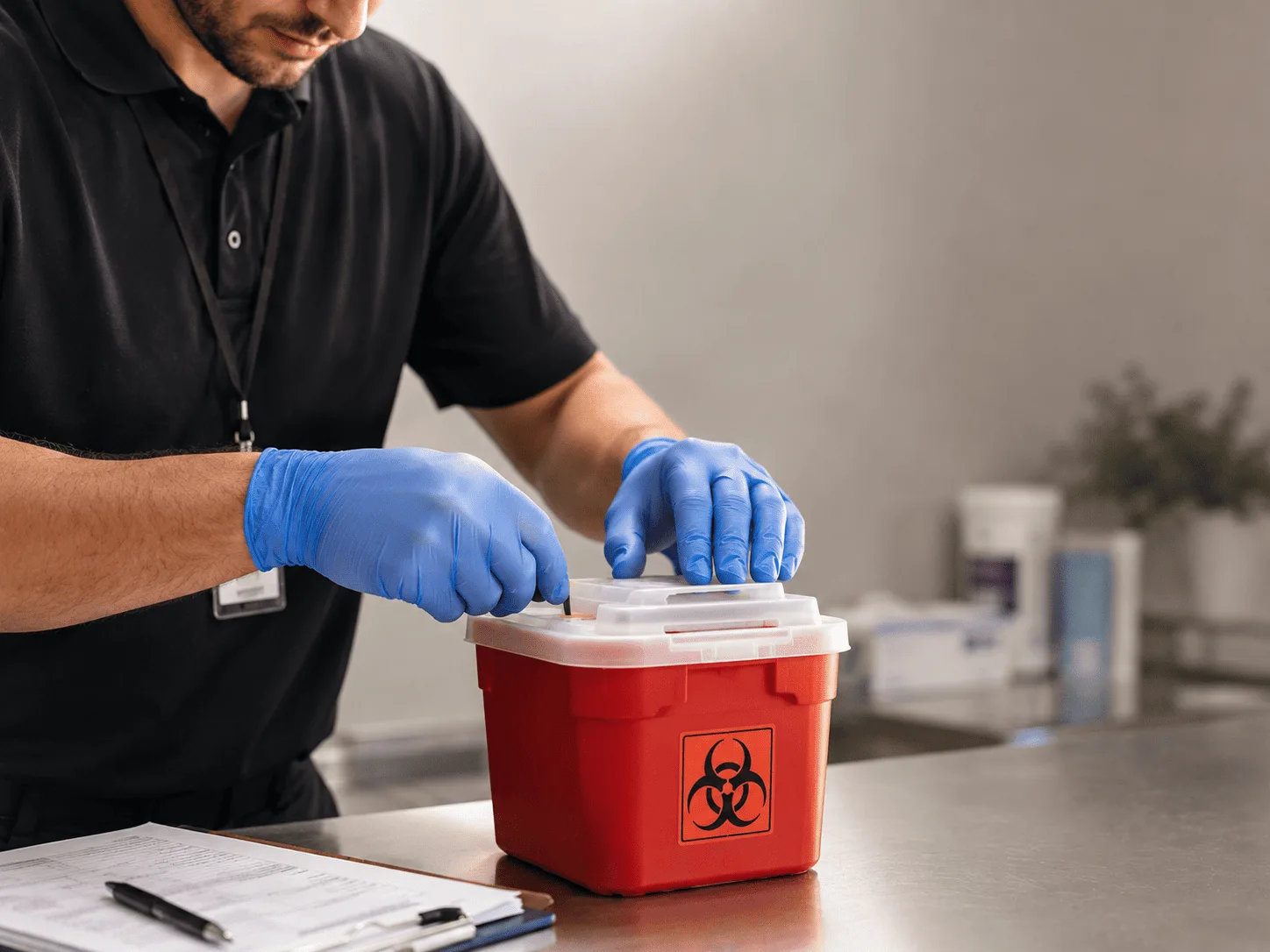 Why choose Sharps Waste Disposal in Munith, MI